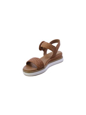 Inuovo Sandalo Fascia Intrecciata Donna Cuoio 113031/25