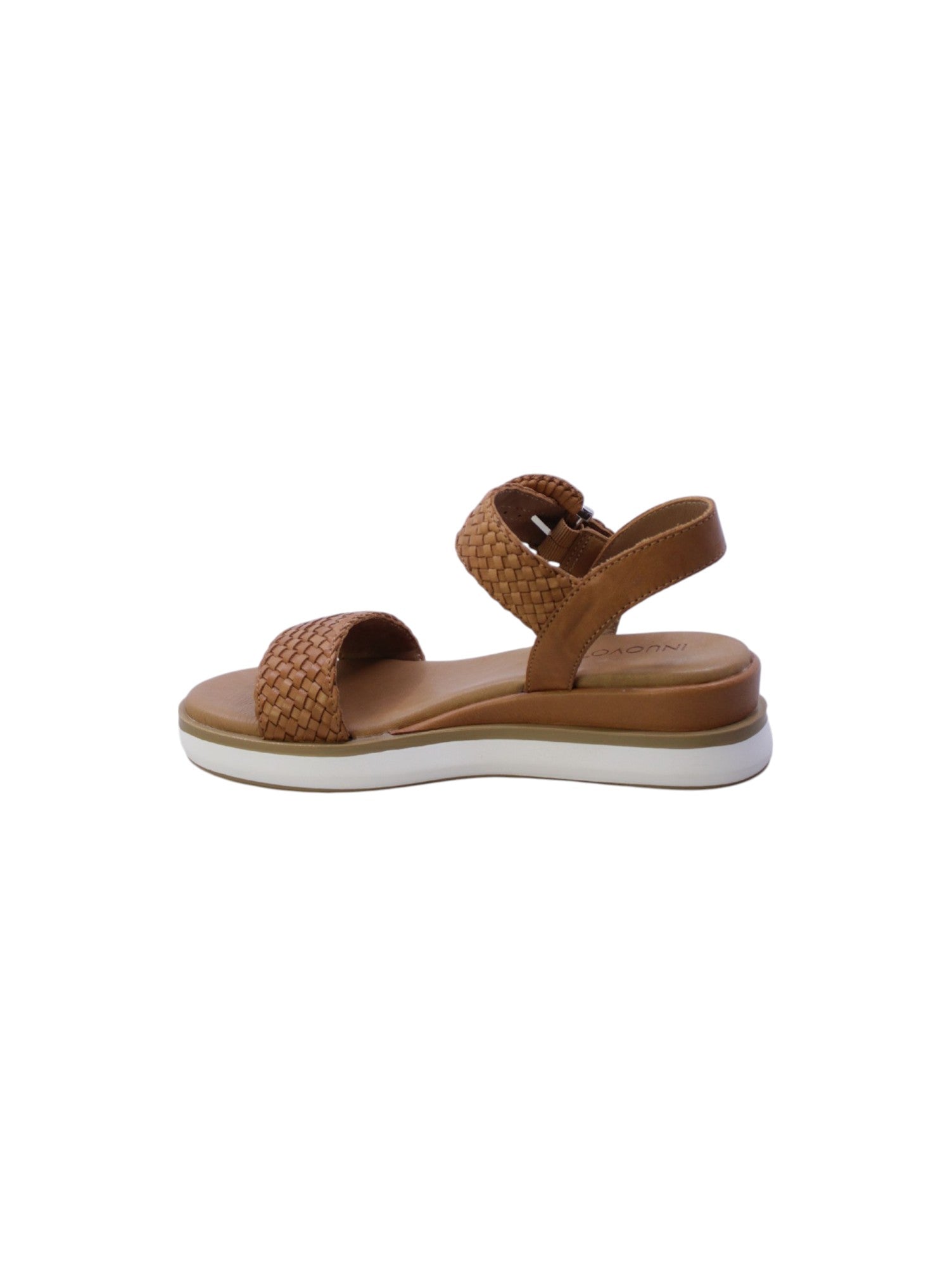 Inuovo Sandalo Fascia Intrecciata Donna Cuoio 113031/25