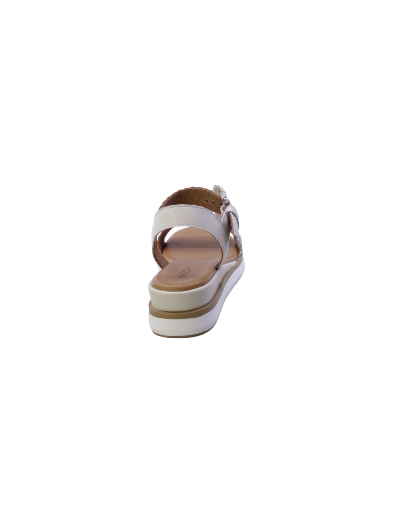 Inuovo Sandalo Fascia Intrecciata Donna Avorio 113031/25