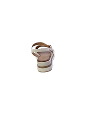 Inuovo Sandalo Fasce Incrociate Donna Avorio 113126