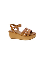 Inuovo Sandalo Fasce Donna Cuoio 123124