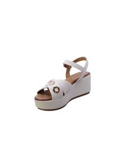 Inuovo Sandalo Fasce Incrociate Donna Avorio/Crema 123127