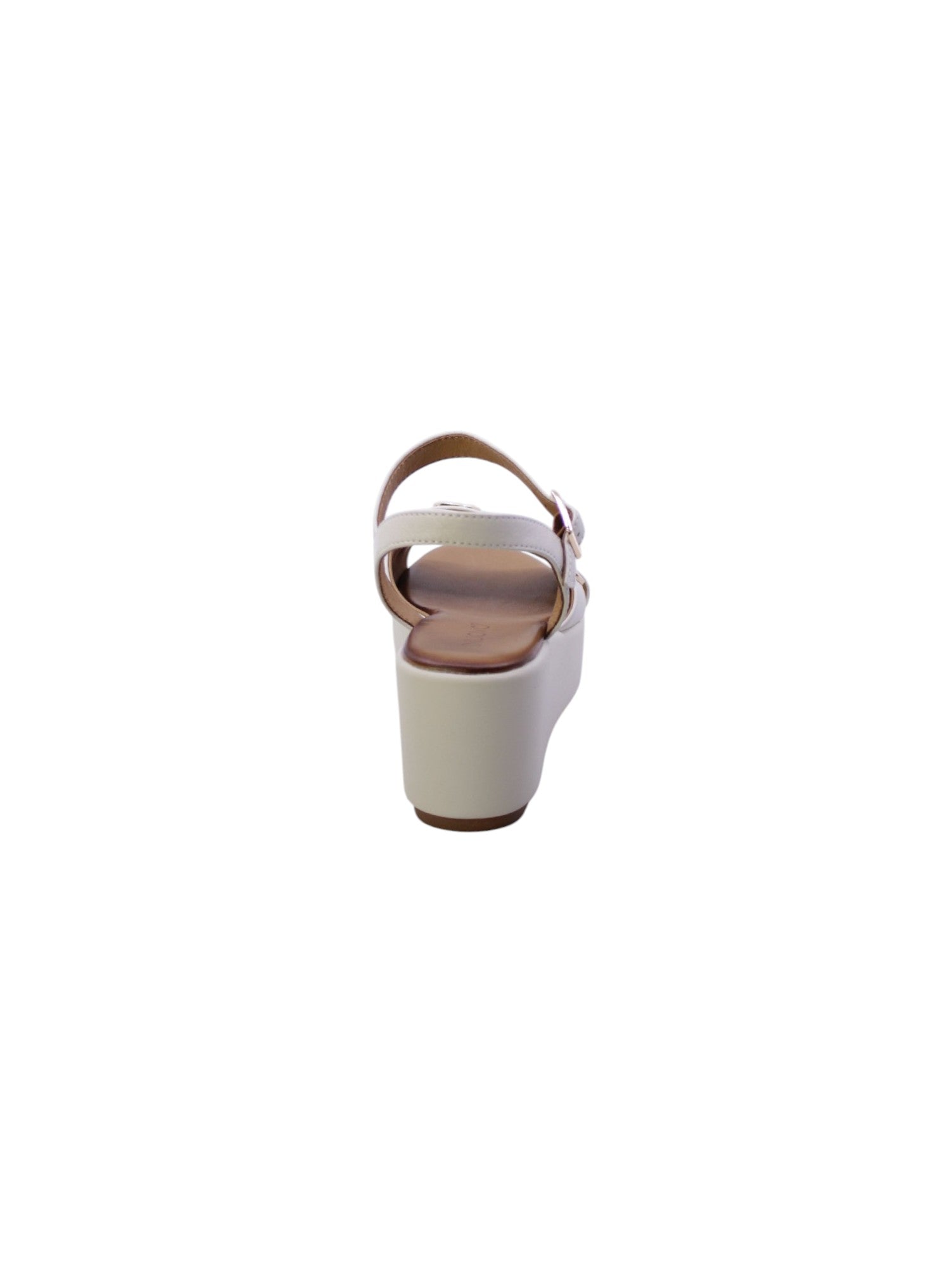 Inuovo Sandalo Fasce Incrociate Donna Avorio/Crema 123127