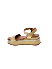 Inuovo Sandalo Fascia Intrecciato Donna Beige A98021