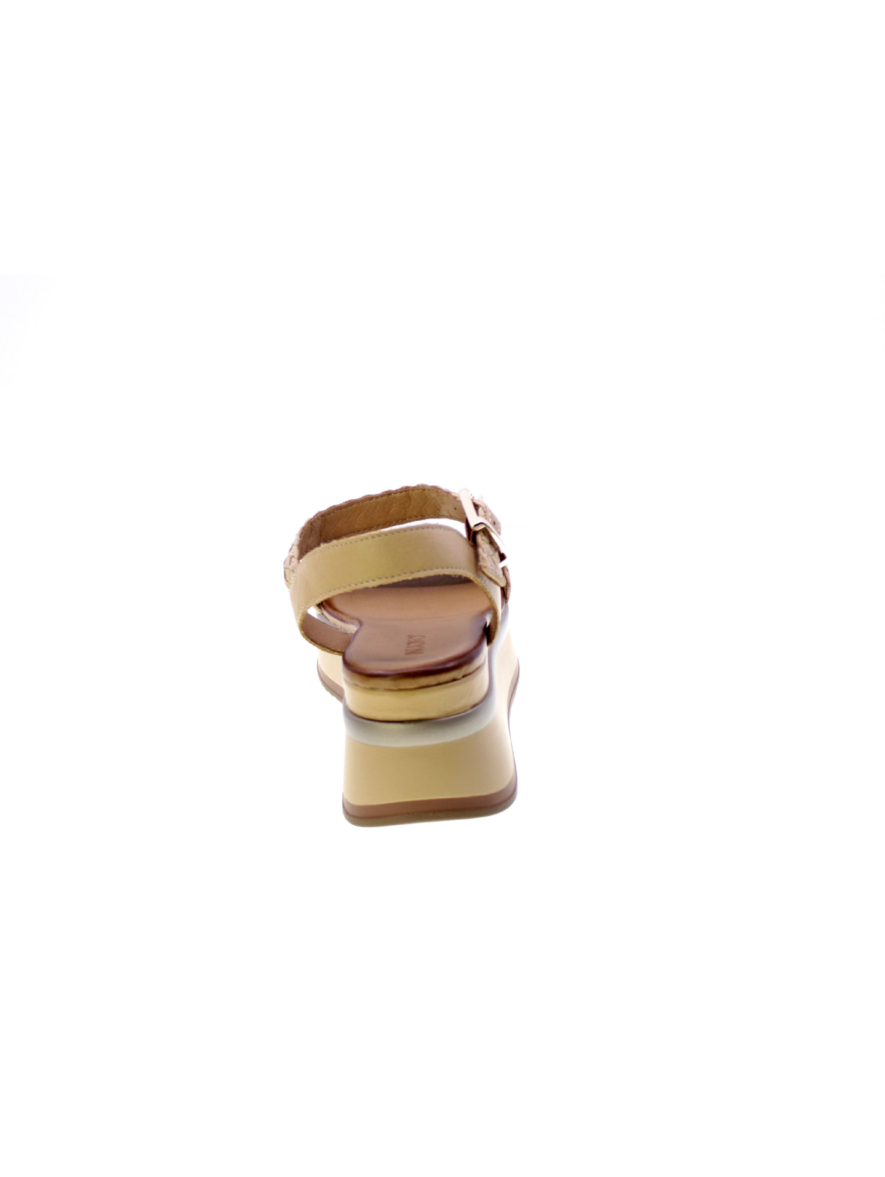 Inuovo Sandalo Fascia Intrecciato Donna Beige A98021