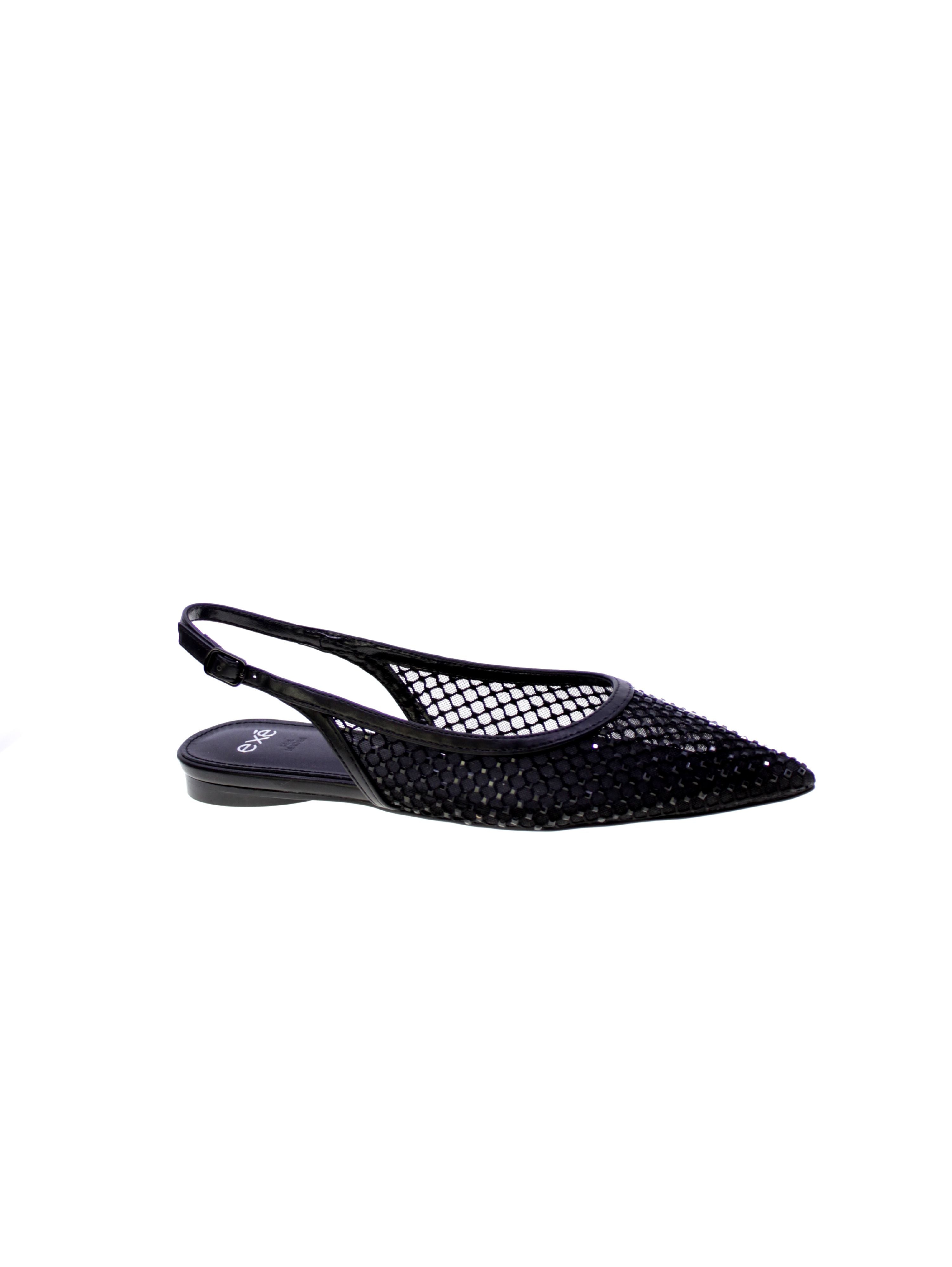 Exe Decollete Basso Tallone Aperto Donna Nero Miami-222