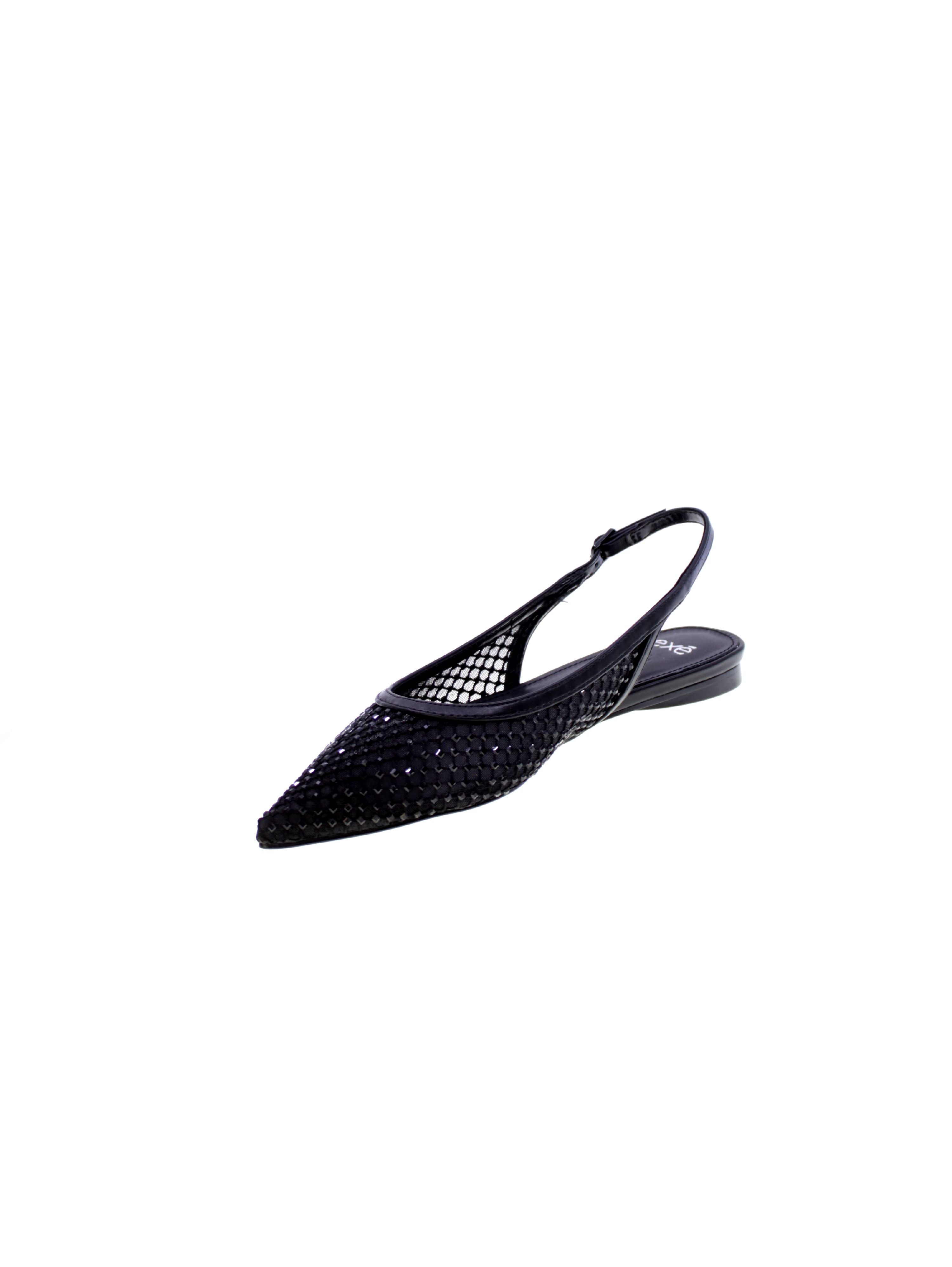 Exe Decollete Basso Tallone Aperto Donna Nero Miami-222