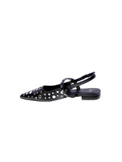 Exe Decollete Basso Borchie Tallone Aperto Donna Nero 13060-135