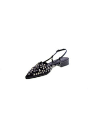 Tsakiris mallas Decollete Basso Tallone Aperto Donna Nero Zenia-548