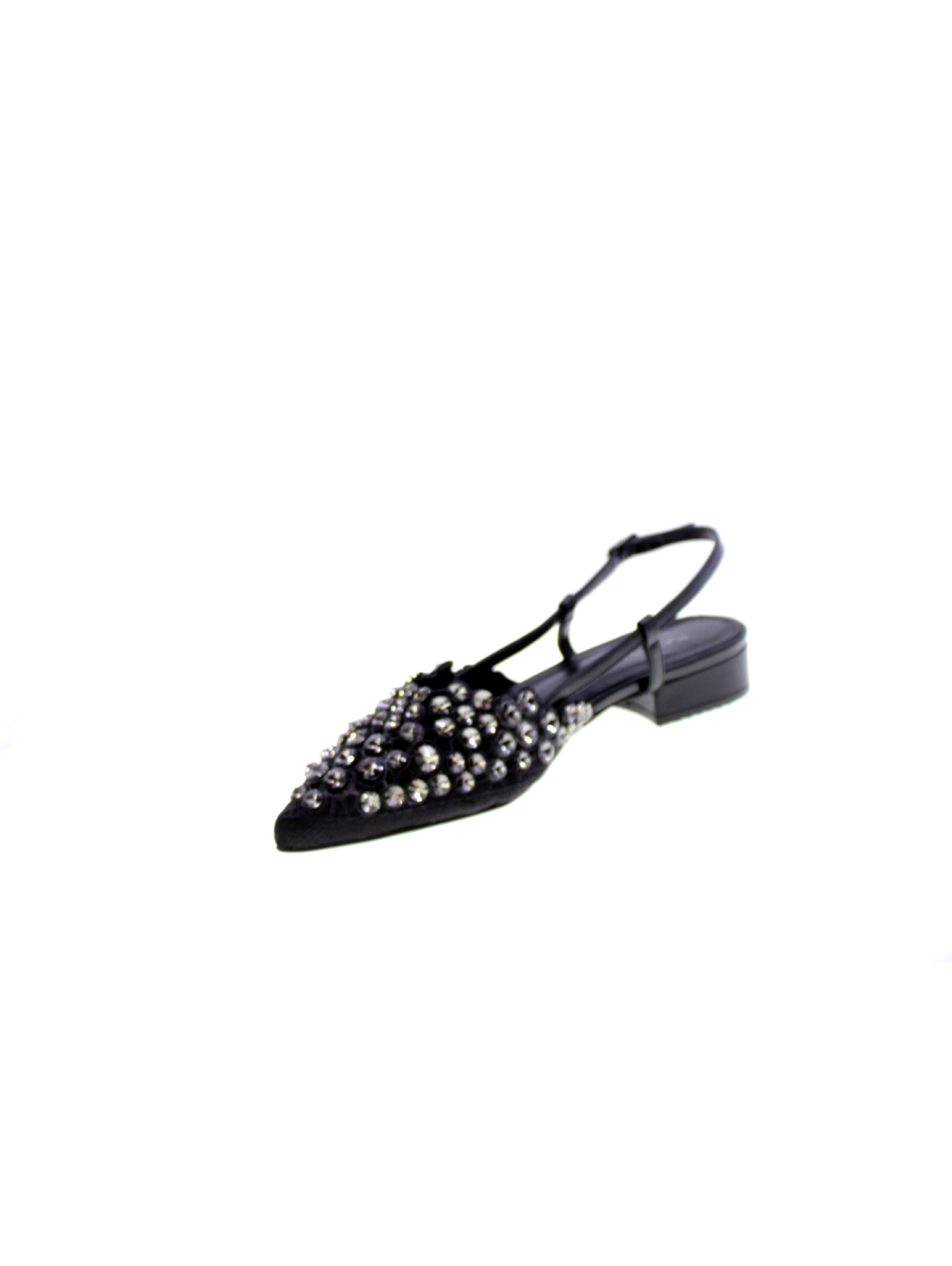 Tsakiris mallas Decollete Basso Tallone Aperto Donna Nero Zenia-548