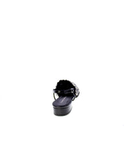 Tsakiris mallas Decollete Basso Tallone Aperto Donna Nero Zenia-548