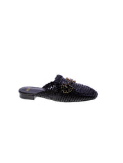Exe Sandalo Sabot Basso Donna Nero 23008-a1