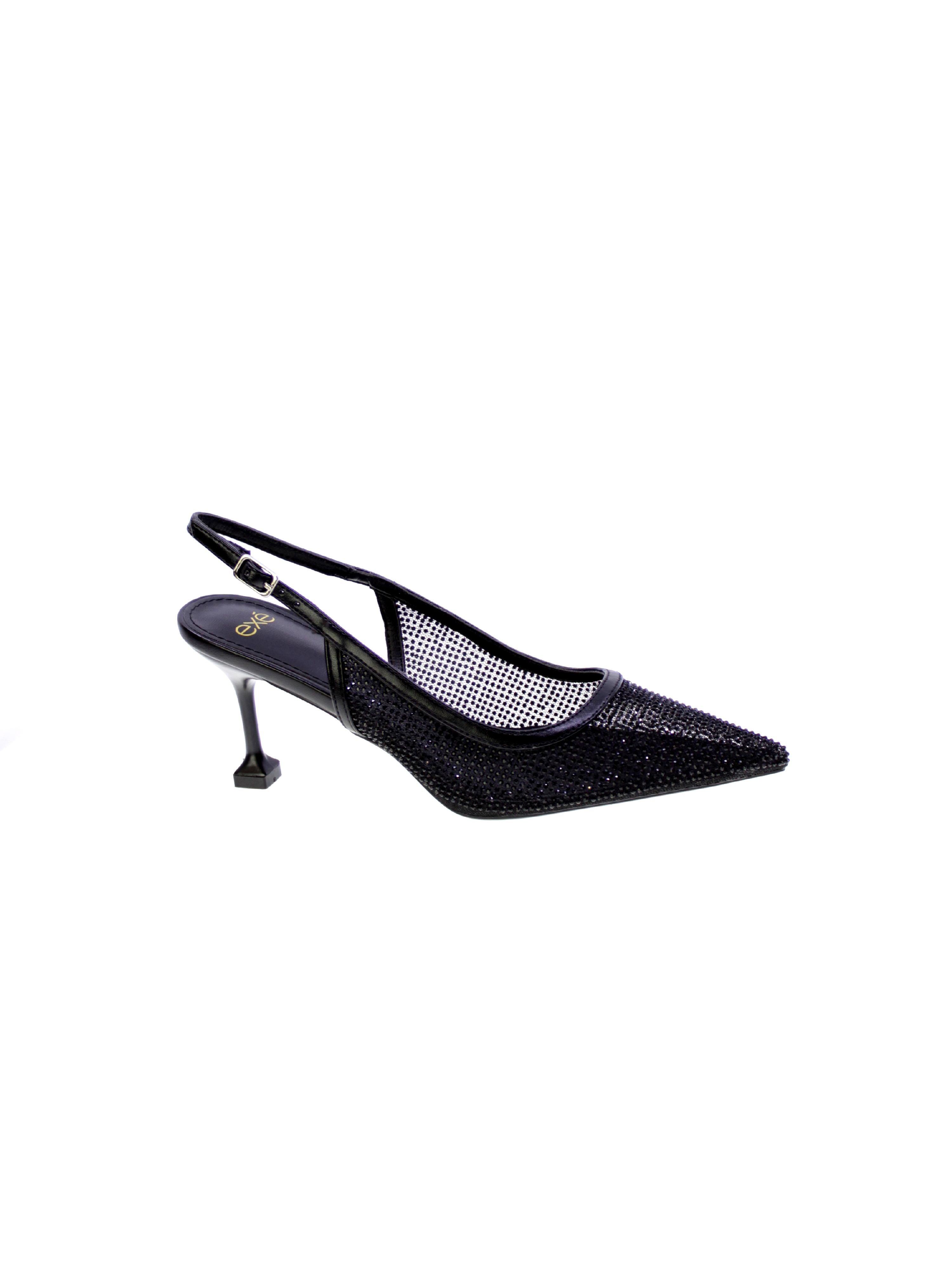 Exe Decollete Donna Strass Nero 5153-211