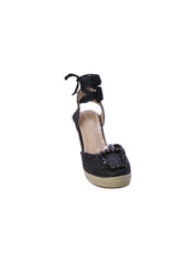 Exe Sandalo Espadrillas Donna Nero Om627-l6ch