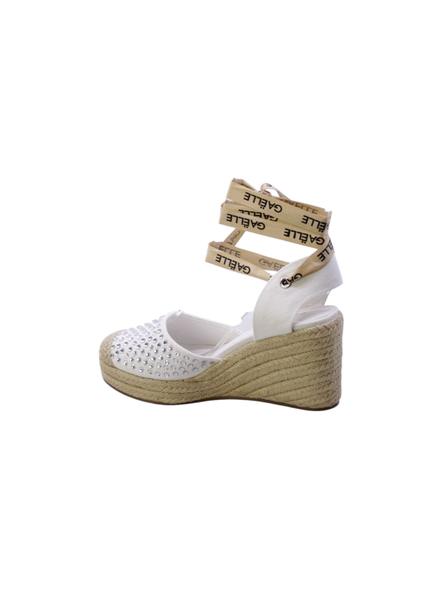 Gaelle Sandalo Espadrillas Donna Bianco Gacaw01367