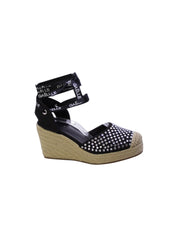 Gaelle Sandalo Espadrillas Donna Nero Gacaw01367