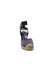 Gaelle Sandalo Espadrillas Donna Nero Gacaw01367