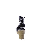 Gaelle Sandalo Espadrillas Donna Nero Gacaw01367