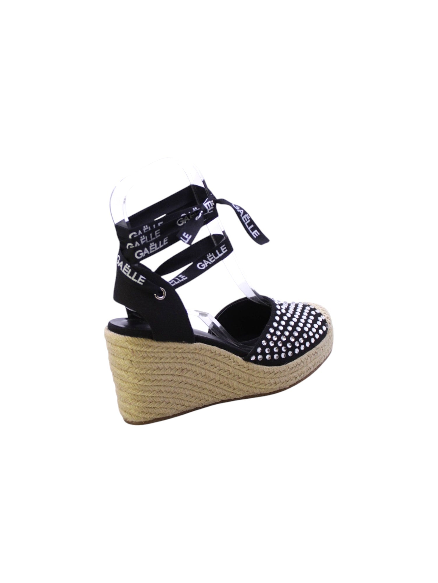Gaelle Sandalo Espadrillas Donna Nero Gacaw01367