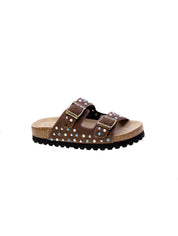 Gaelle Sandalo Mules Donna Marrone Gacaw01392