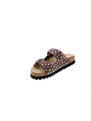 Gaelle Sandalo Mules Donna Marrone Gacaw01392