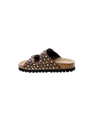 Gaelle Sandalo Mules Donna Marrone Gacaw01392