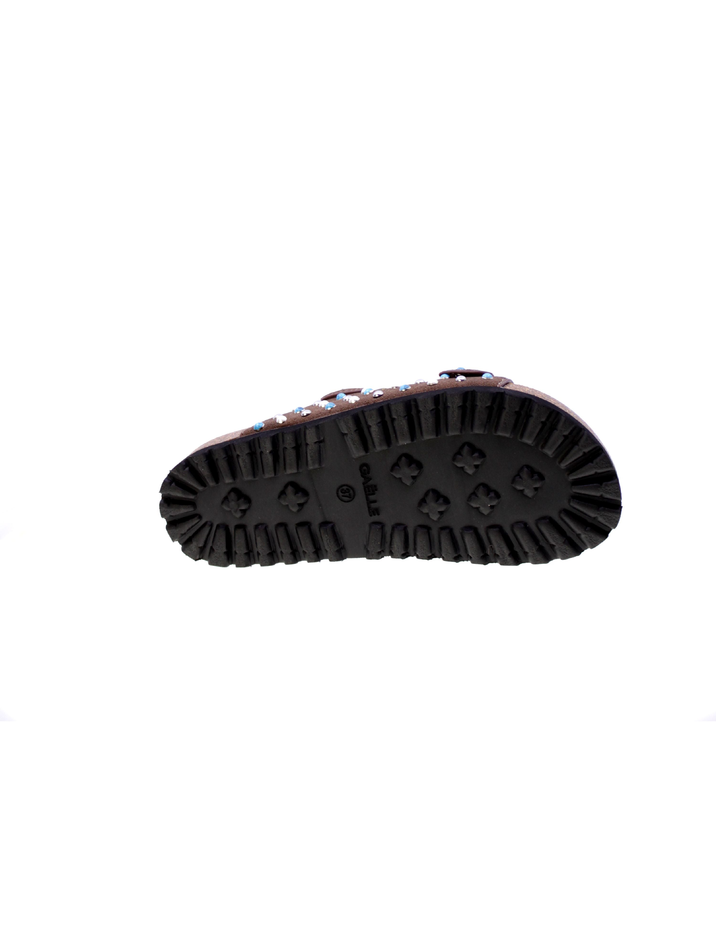 Gaelle Sandalo Mules Donna Marrone Gacaw01392