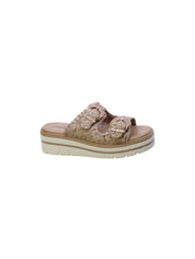 Carmela Sandalo Mules Doppia Fascia Donna Beige 162335