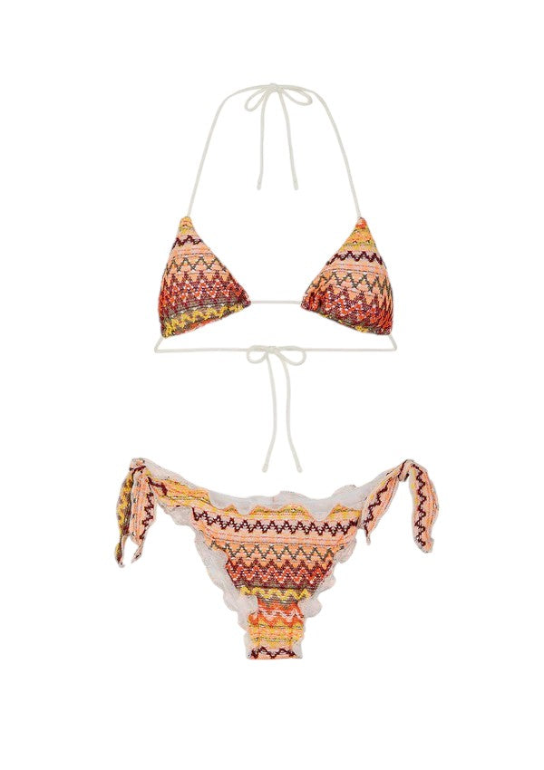 F**k Bikini Triangolo Donna Multicolor Fk25-0700mc