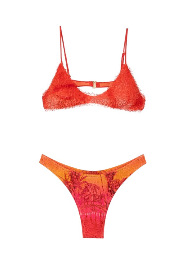 F**k Bikini Triangolo Donna Fantasia Fk25-0741x17