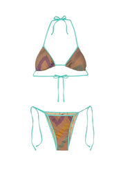 F**k Bikini Triangolo Donna Multicolor Fk25-0903mc