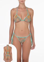 F**k Bikini Triangolo Donna Multicolor Fk25-0903mc