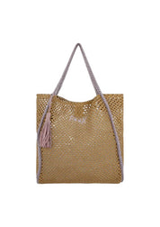 F**k Borsa spalla tote Donna Naturale/Lilac Fa25-a056lc