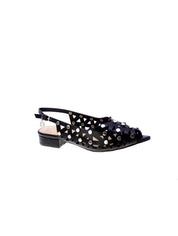 Gold&gold Sandalo Basso Borchie Donna Nero Gp787