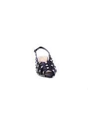 Gold&gold Sandalo Basso Borchie Donna Nero Gp787