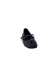 Gold&gold Decollete Ballerina Strass Donna Nero Gd193