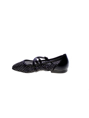 Gold&gold Decollete Ballerina Strass Donna Nero Gd193
