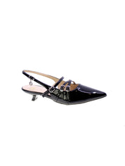 Gold&gold Decollete Tallone Aperto Donna Nero Go18