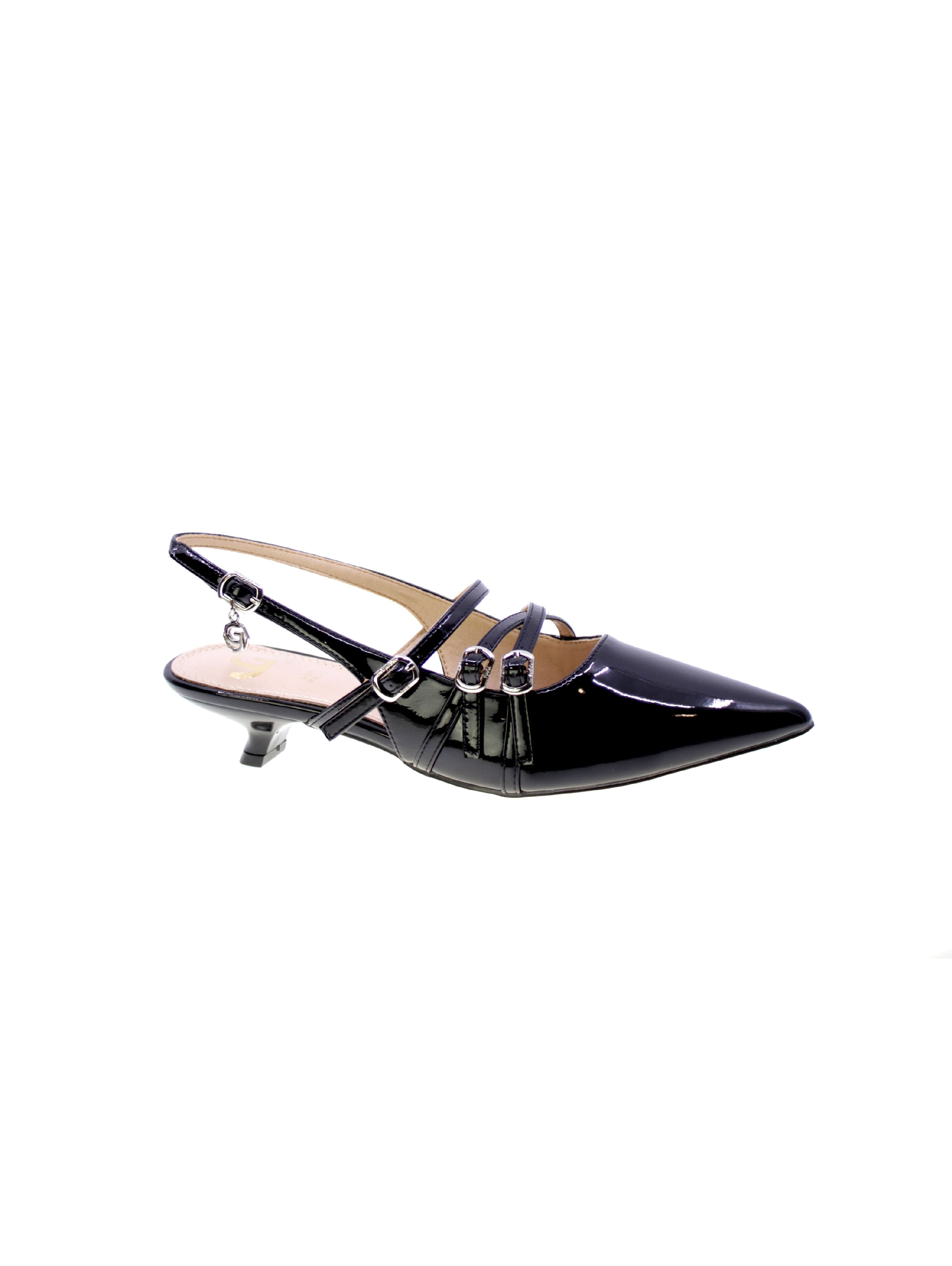 Gold&gold Decollete Tallone Aperto Donna Nero Go18
