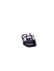 Gold&gold Sandalo Mules Basso Tessuto Donna Nero Gh60