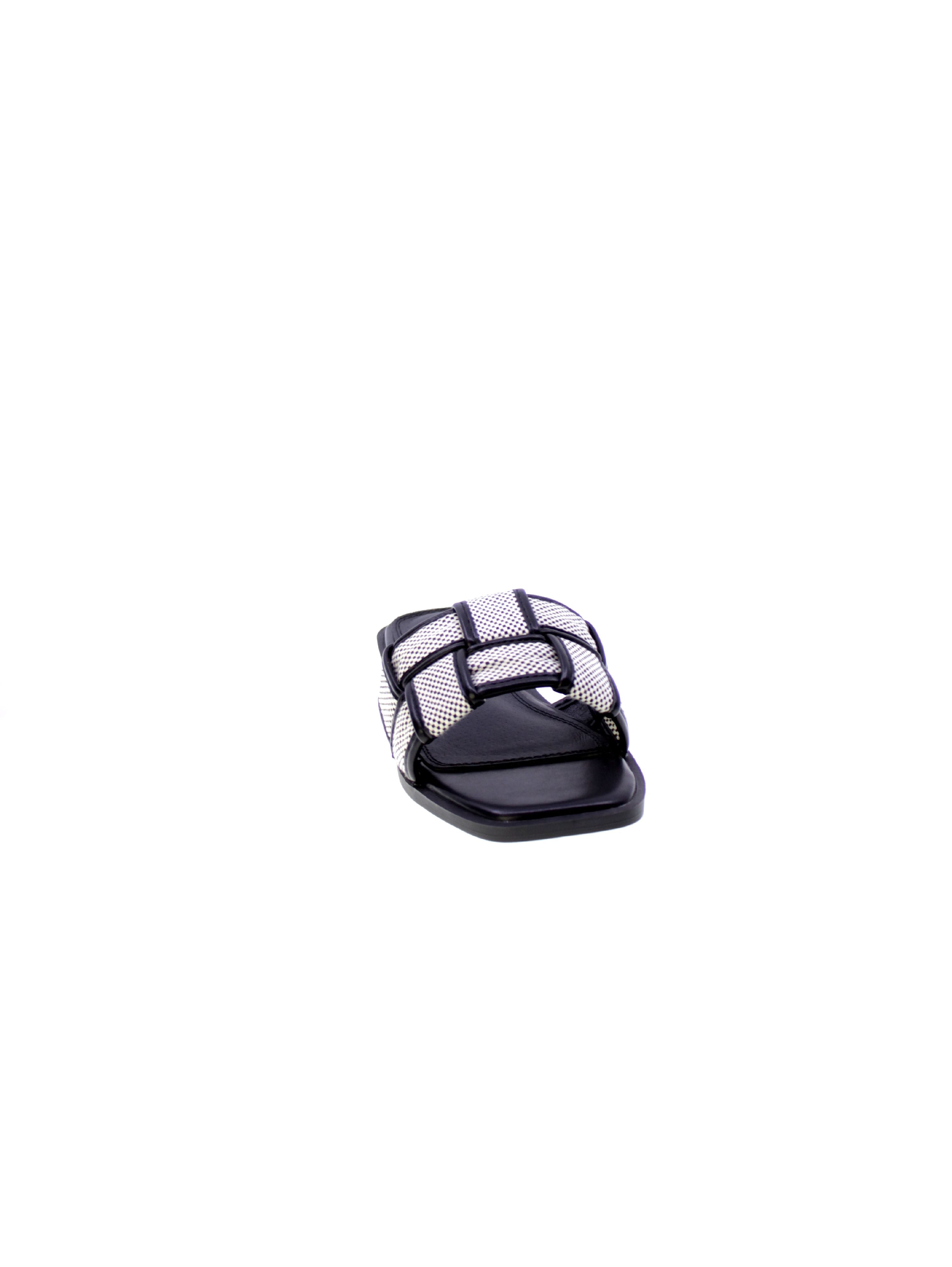 Gold&gold Sandalo Mules Basso Tessuto Donna Nero Gh60