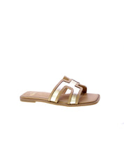 Gold&gold Sandalo Mules Basso Donna Oro Gh53
