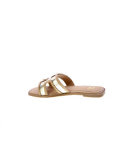 Gold&gold Sandalo Mules Basso Donna Oro Gh53