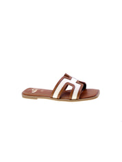 Gold&gold Sandalo Mules Basso Donna Naturale Gh53