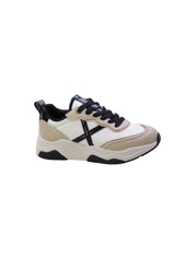 Munich Sneakers Donna Bianco/Beige Wave-105