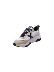 Munich Sneakers Donna Bianco/Beige Wave-105