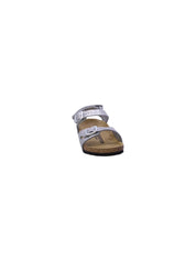 Birkenstock Sandalo Bambina Argento/Light Silver Riohl kids