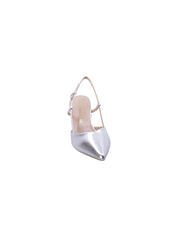 Francesco milano Decollete Tallone Aperto Donna Argento A08-21a-ag
