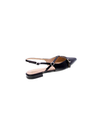 Francesco milano Decollete Basso Tallone Aperto Donna Nero C04-18a-ne