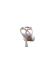 Francesco milano Sandalo Accollato Donna Argento G19-03n-ag